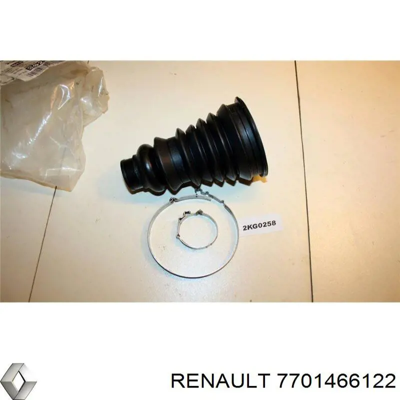 7701466122 Renault (RVI) пильник шруса зовнішній, передній піввісі