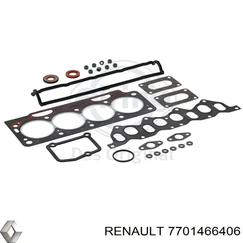 Купити 7701466406 Renault (RVI) Комплект прокладок двигуна, верхній