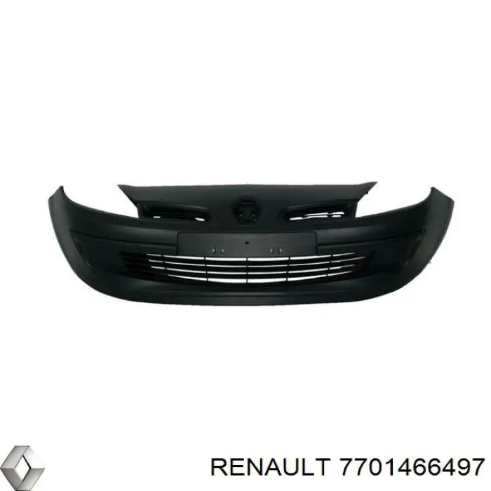  Передній бампер Renault Clio 1