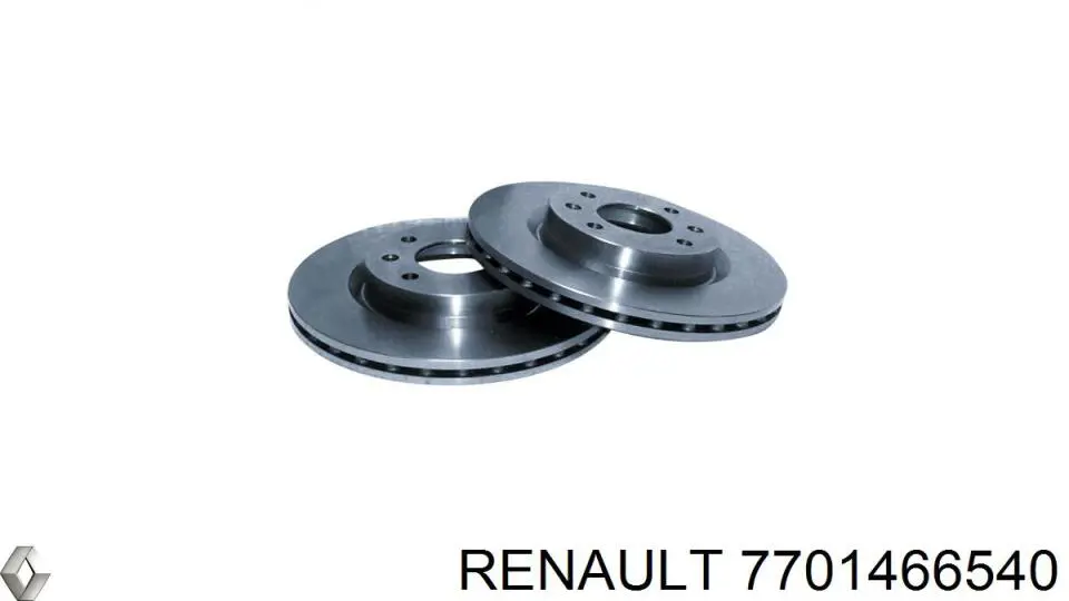 7701466540 Renault (RVI) диск гальмівний передній