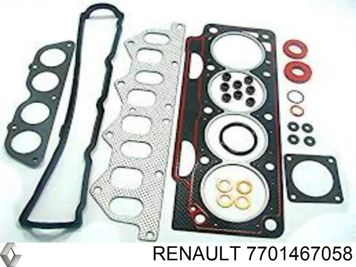 Комплект прокладок двигуна, верхній Renault 19 2 (D53, 853) (Рено 19)