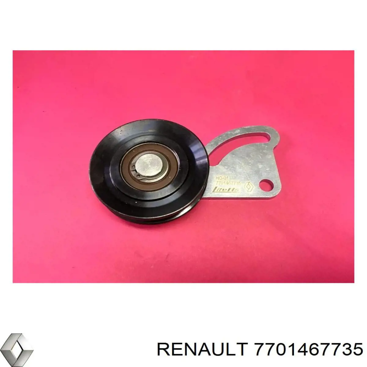 Натяжна планка поліклинового ременя на Renault 19 I B53, C53