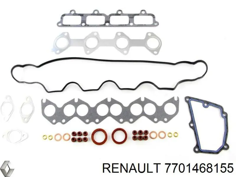 7701468155 Renault (RVI) комплект прокладок двигуна, верхній