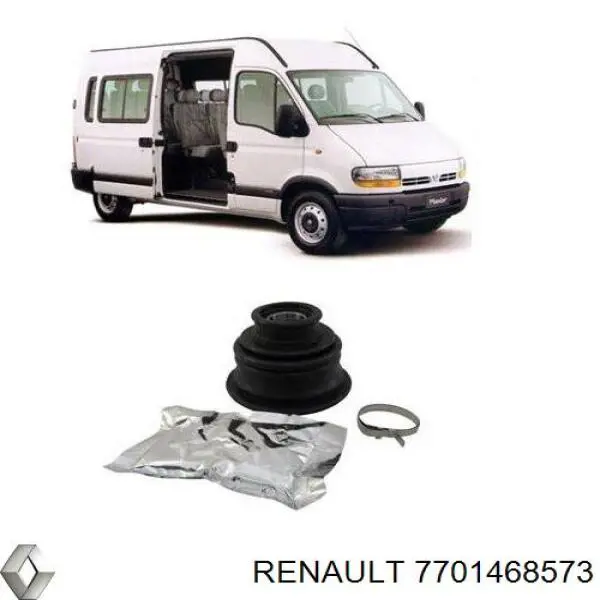 Купити 7701468573 Renault (RVI) Пильник ШРКШ внутрішній, лівий