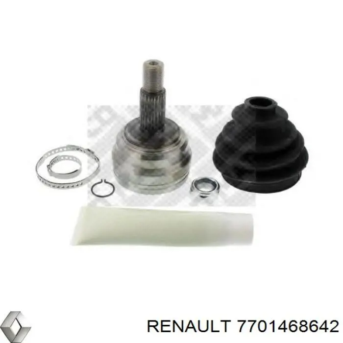 Привід передній лівий Renault (RVI) 7701468642 ціна, від 121.47 USD