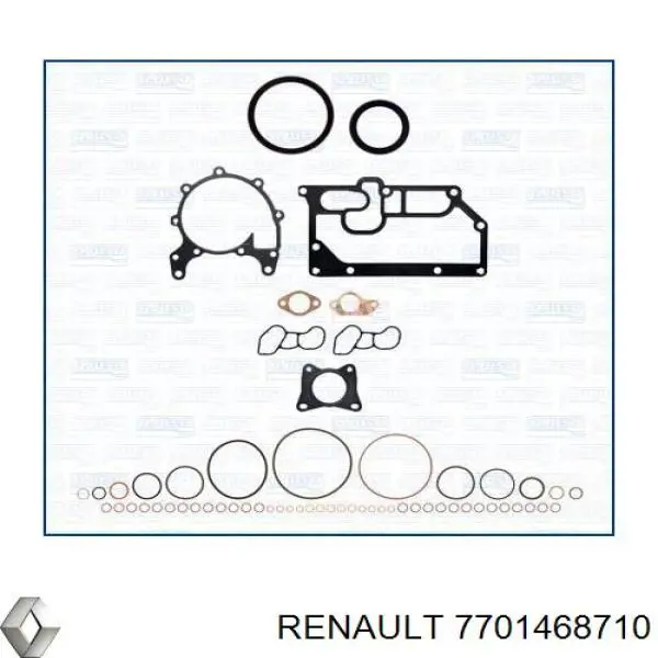 7701468710 Renault (RVI) комплект прокладок двигуна, верхній