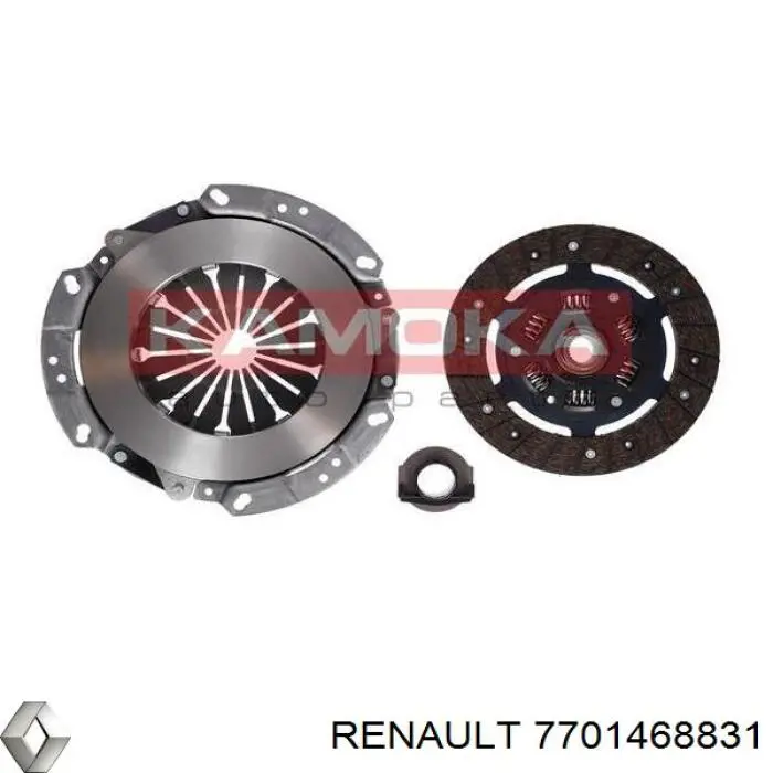 Комплект зчеплення (3 частини) 7701468831 Renault (RVI)