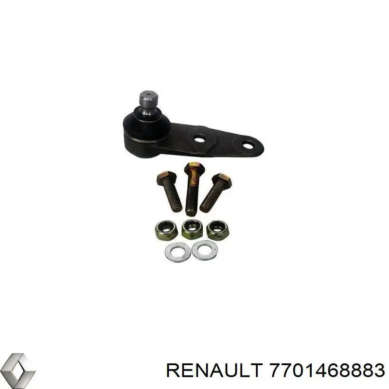 Кульова опора, нижня Renault (RVI) 7701468883 ціна, від 10.24 USD