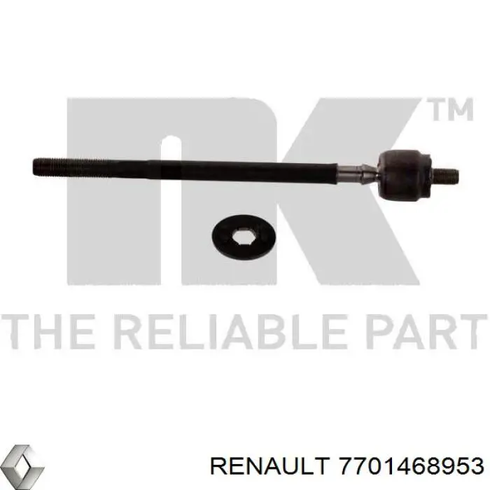 Тяга рульова поперечна Renault (RVI) 7701468953 ціна, від 6.73 USD