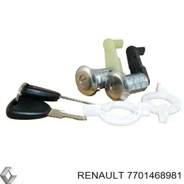 Купити 7701468981 Renault (RVI) Лічинка замка водійських дверей