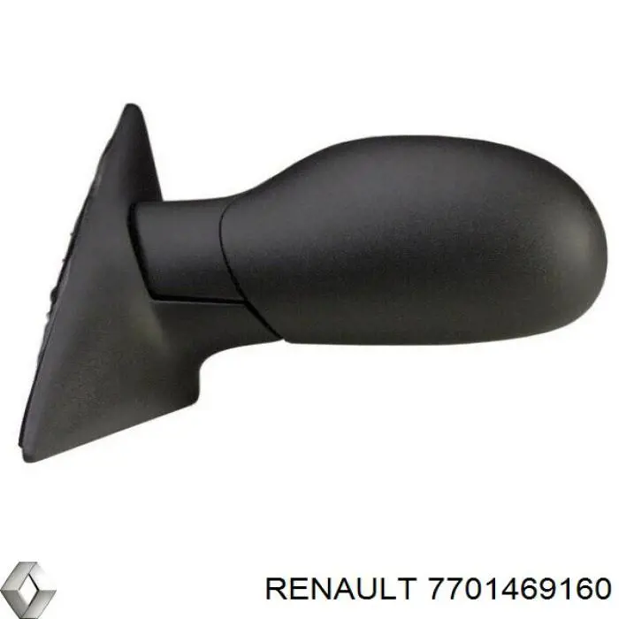 Купити 7700410959 Renault (RVI) Дзеркальний елемент дзеркала заднього виду, лівого