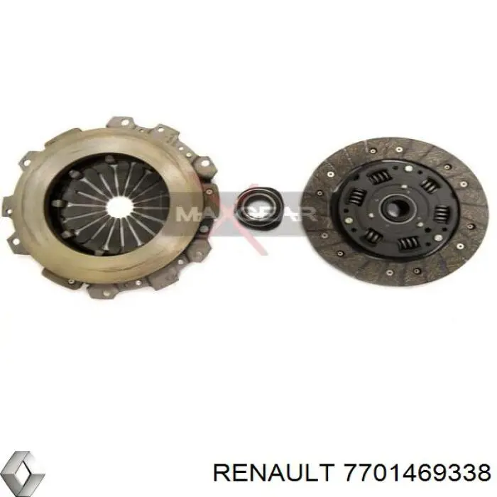 Комплект зчеплення (3 частини) 7701469338 Renault (RVI)