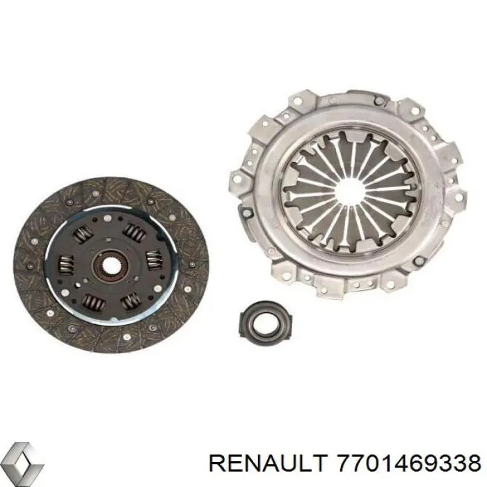 Комплект зчеплення (3 частини) Renault (RVI) 7701469338 ціна, від 83.31 USD