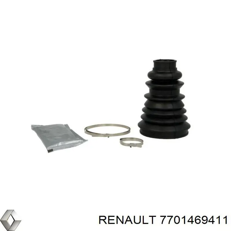 7701469411 Renault (RVI) пильник шруса зовнішній, передній піввісі