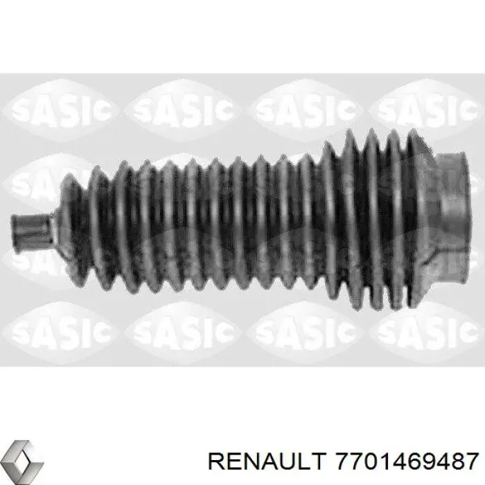 Пильник рульового механізму/рейки, лівий 7701469487 Renault (RVI)