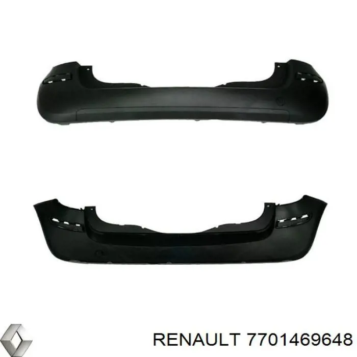 Купити Задній бампер Renault Clio I BC57, 5357