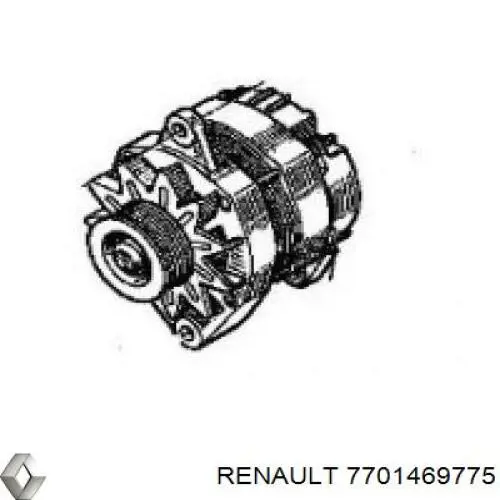 Купити 7701469775 Renault (RVI) ГРМ ремень