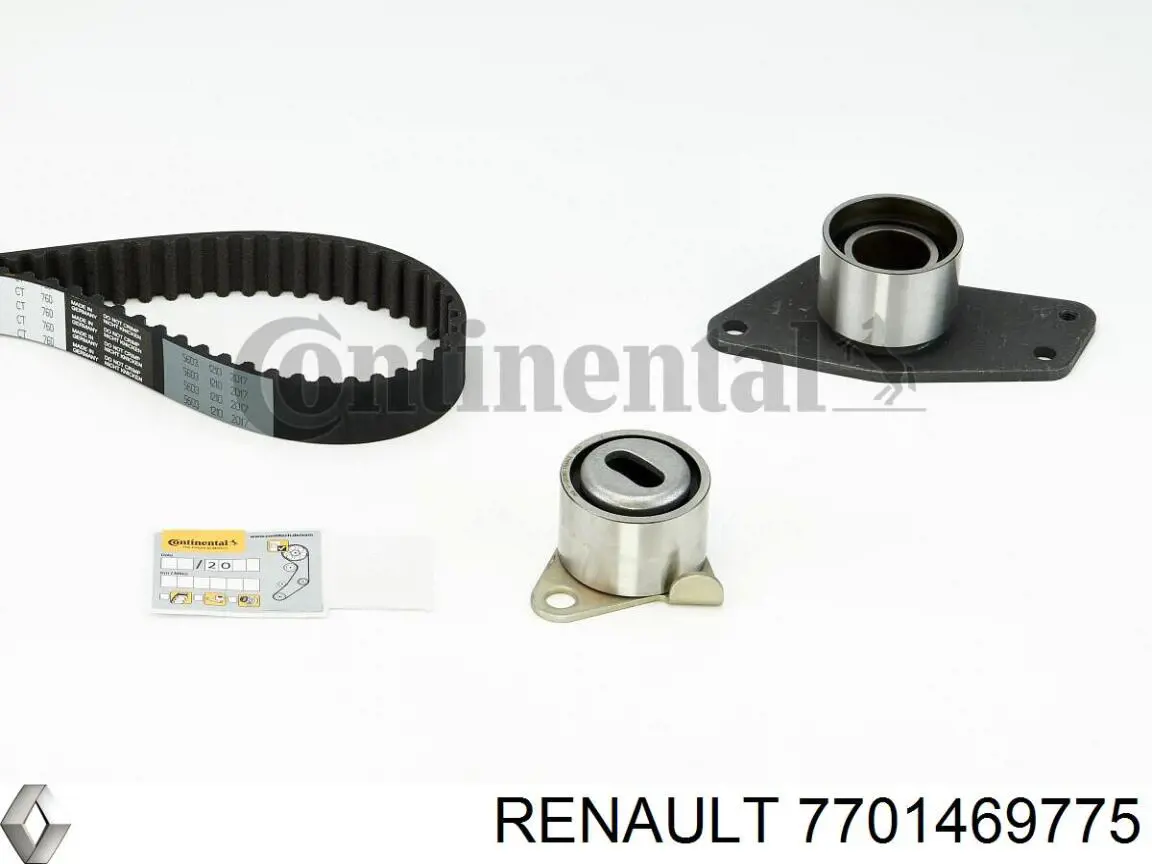 Комплект ГРМ Renault (RVI) 7701469775 ціна, від 98.48 USD