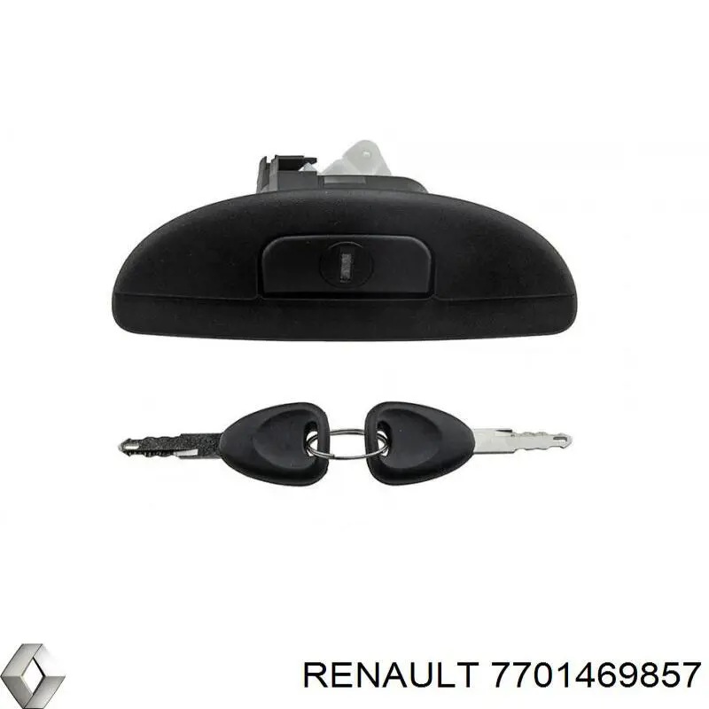 Личинка замка кришки багажника Renault Scenic 1 (JA0) (Рено Сценік)