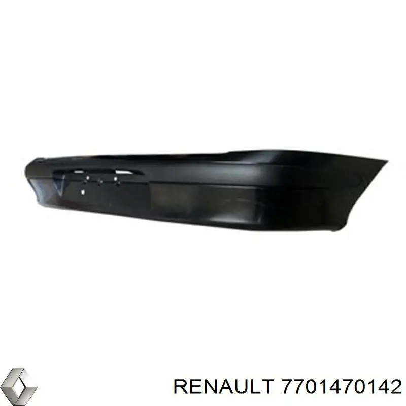 850221675R Renault (RVI) бампер задній