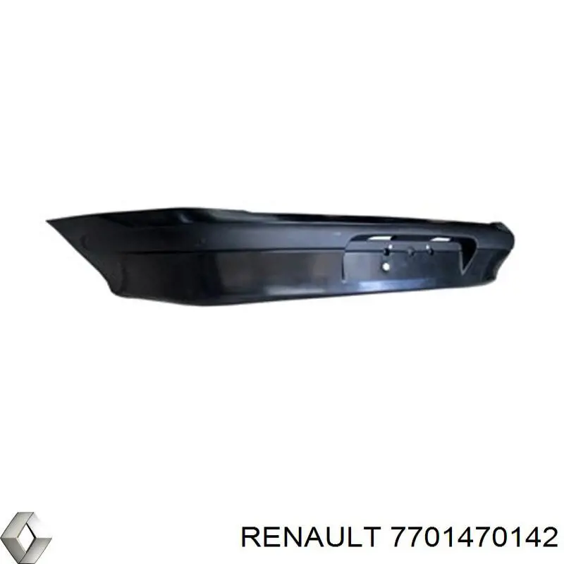 Буфер (бампер) задній на Renault Megane I LA0, LA1