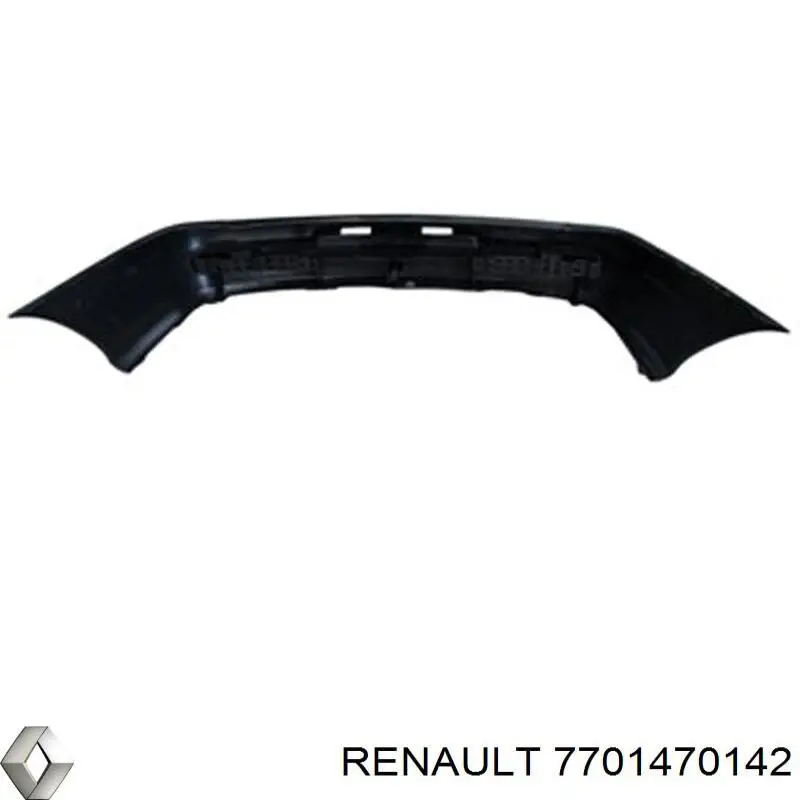 Кожух бампера заднього Renault Megane I седан (LA0, LA1) (1996 - 2003) ціна, від  