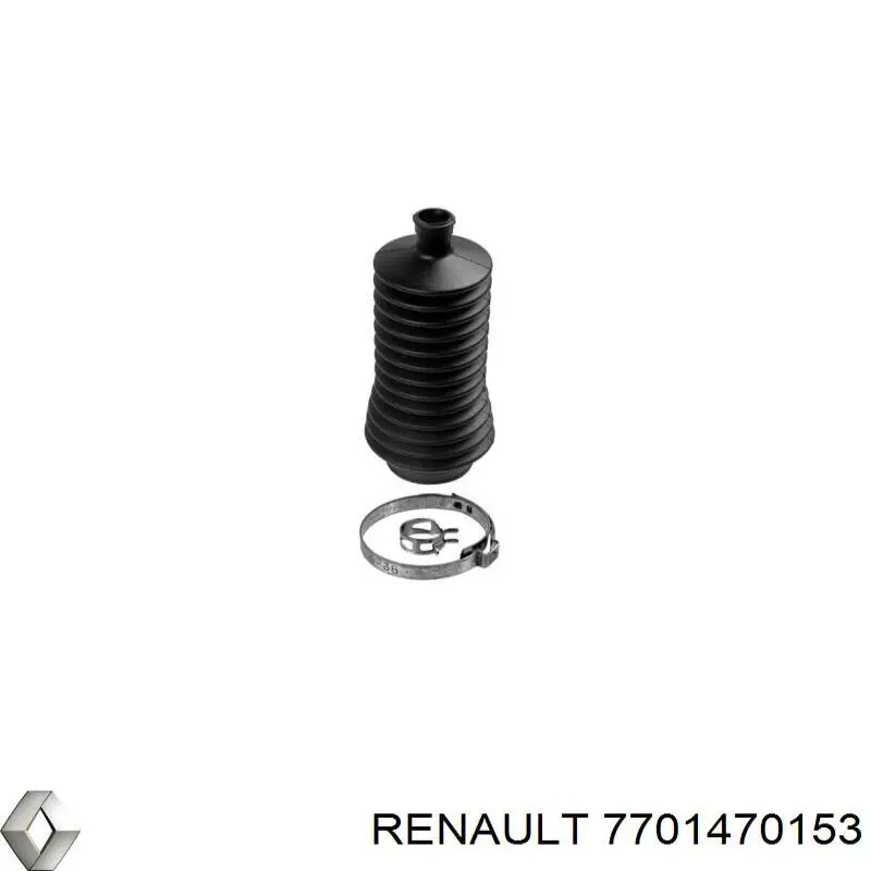 Пильник рульової тяги Renault (RVI) 7701470153 ціна, від 53.43 USD