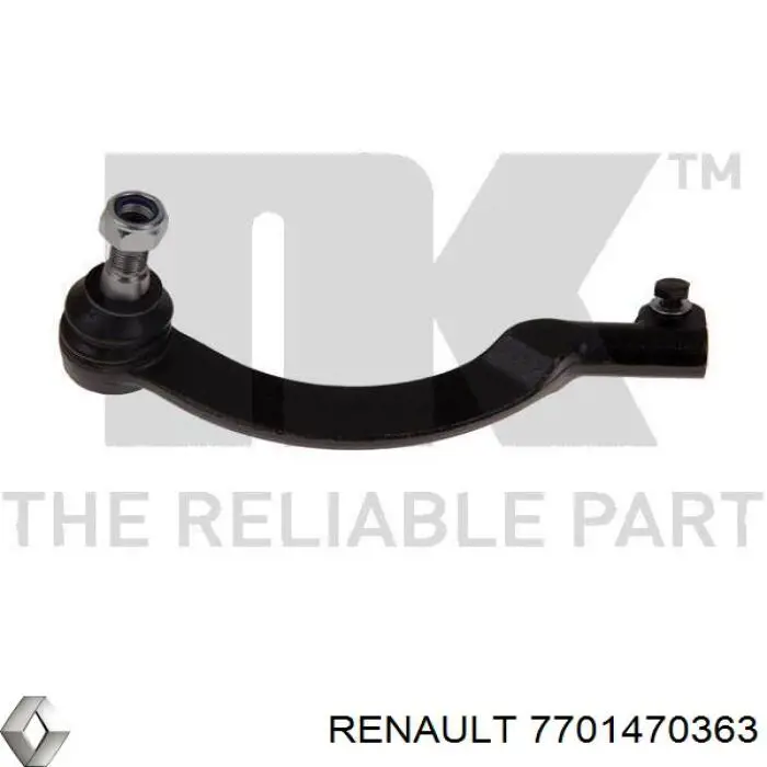 Накінечник рульової тяги, зовнішній Renault (RVI) 7701470363
