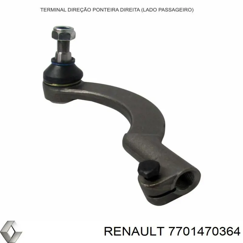 Наконечник рульовий Renault (RVI) 7701470364 ціна, від 15.73 USD