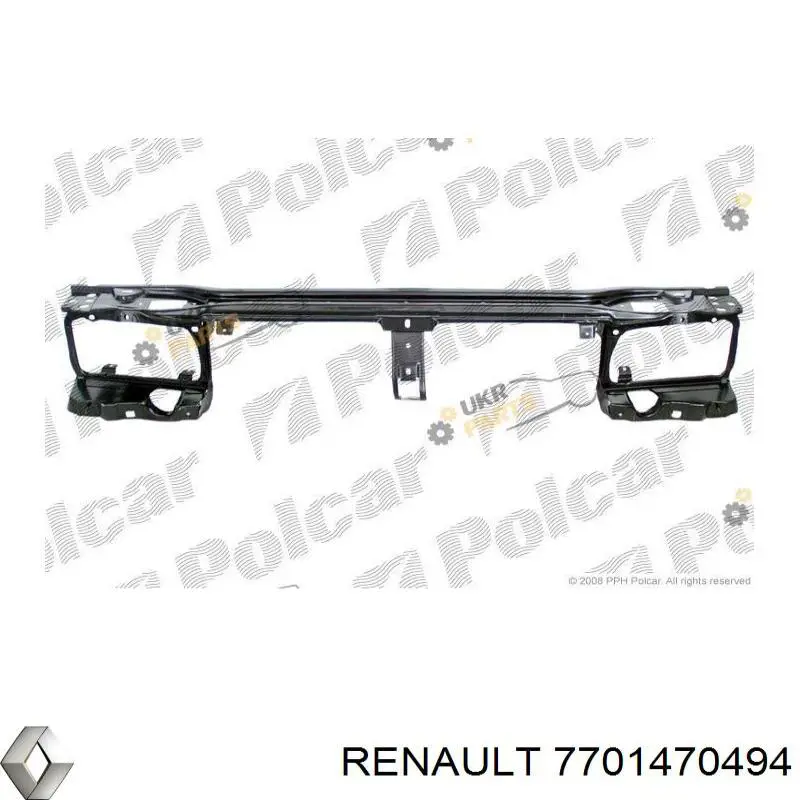 Накладка фар, нижня Starline KH6049210 ціна, від 18.21 USD