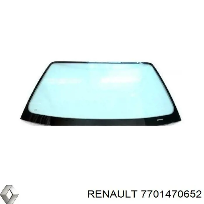 Скло лобове 7701470652 Renault (RVI)