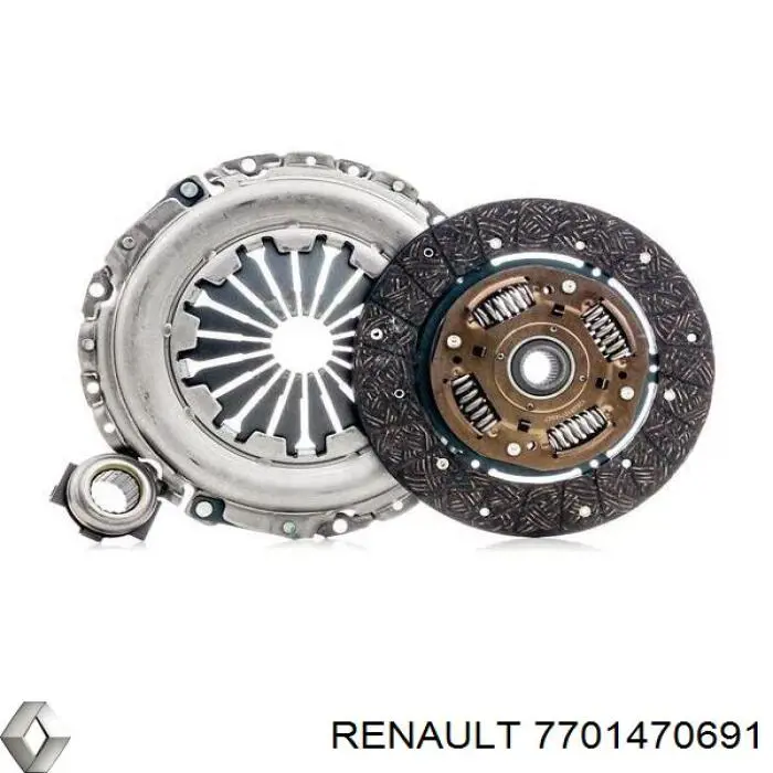 7701470691 Renault (RVI) комплект зчеплення (3 частини)