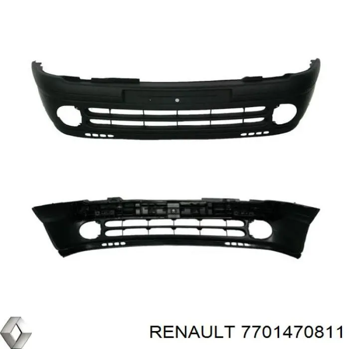 Купити 7701470811 Renault (RVI) Задній бампер