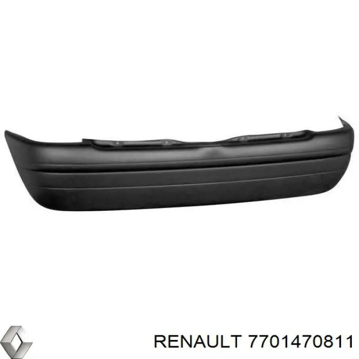 Кожух бампера заднього Renault (RVI) 7701470811 ціна, від 72.91 USD