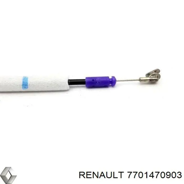 Трос/тяга відкривання замка дверей задніх правих Renault (RVI) 7701470903 ціна, від 107.40 USD