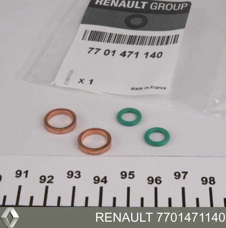 Прокладка шланга подачі масла до турбіни Renault (RVI) 7701471140 ціна, від 3.38 USD