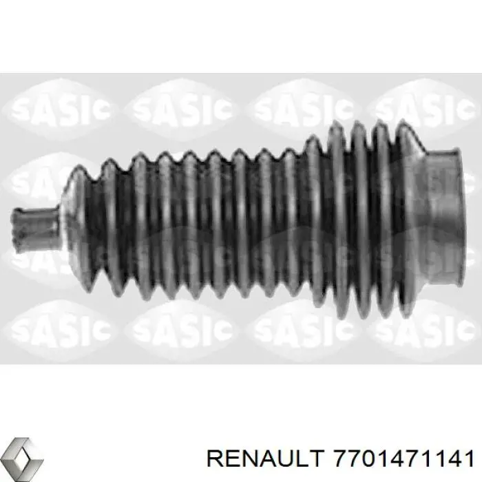 Пильник рульового механізму/рейки, лівий 7701471141 Renault (RVI)