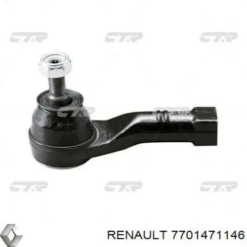 Накінечник рульової тяги, зовнішній 7701471146 Renault (RVI)