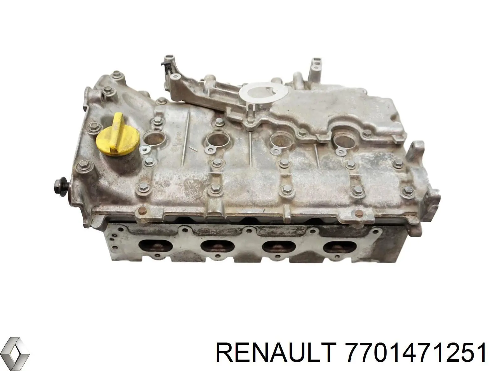 7701472293 Renault (RVI) головка блока циліндрів (гбц)