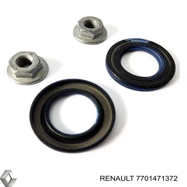 Кільце патрубка турбіни, повітря, що нагнітається 7701471372 Renault (RVI)