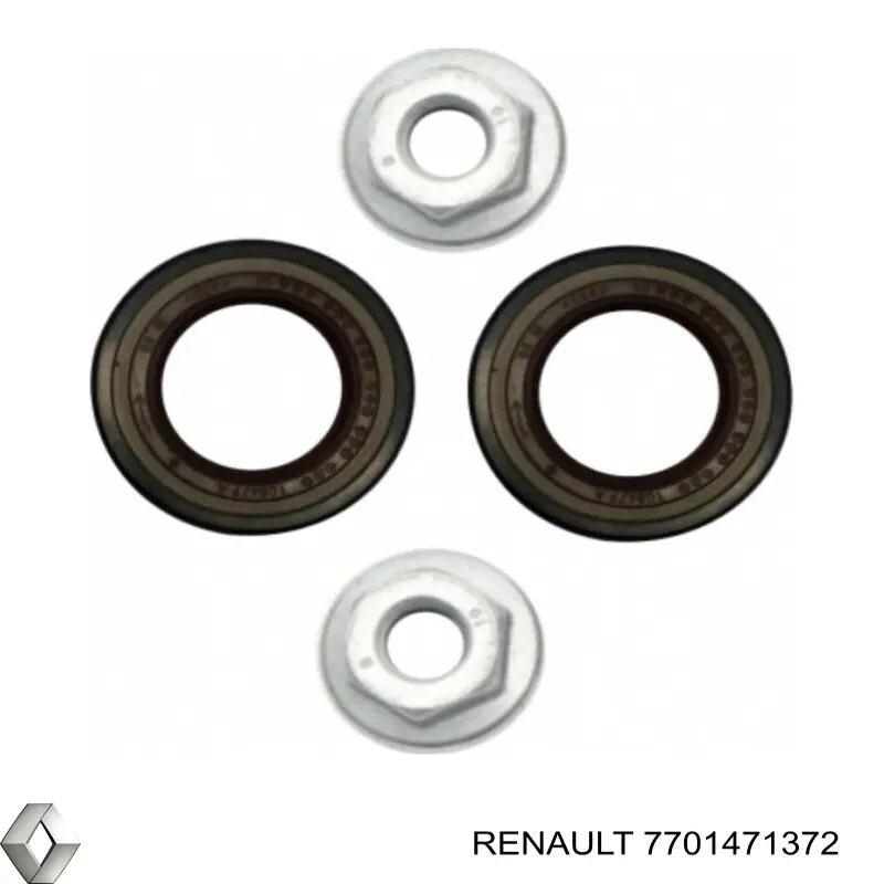 Кільце патрубка турбіни, повітря, що нагнітається Renault (RVI) 7701471372