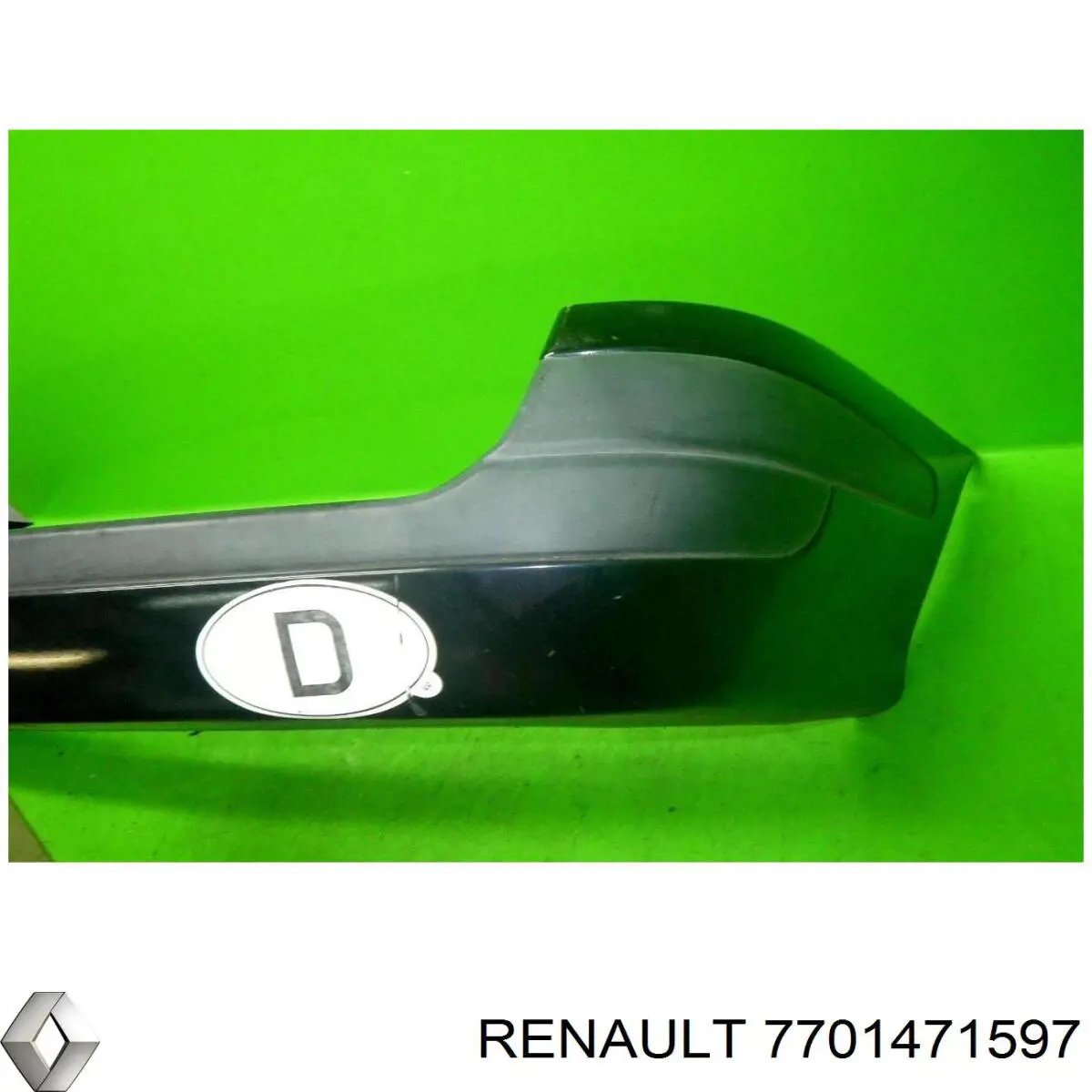 7700427578 Renault (RVI) бампер задній