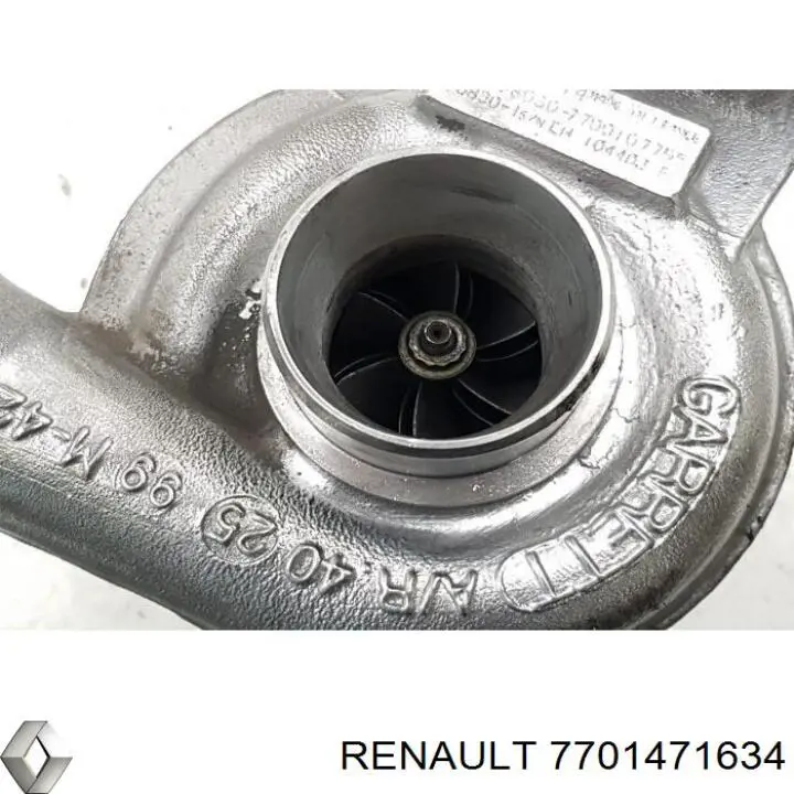 Турбіна Renault (RVI) 7701471634 ціна, від 150.51 USD