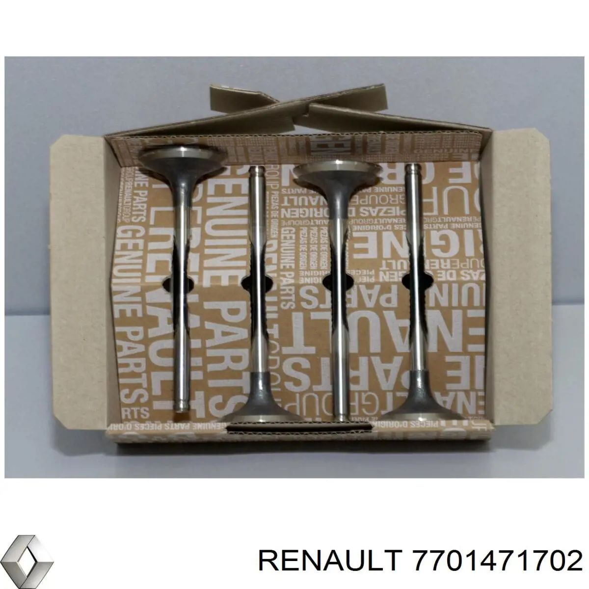 Клапан впускний Renault (RVI) 7701471702 ціна, від 6.86 USD