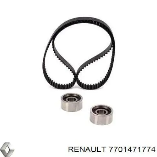 Комплект ГРМ Renault (RVI) 7701471774 ціна, від 65.17 USD