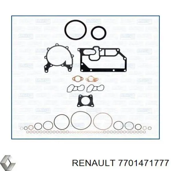 Комплект прокладок двигуна, верхній Renault (RVI) 7701471777 ціна, від 109.05 USD