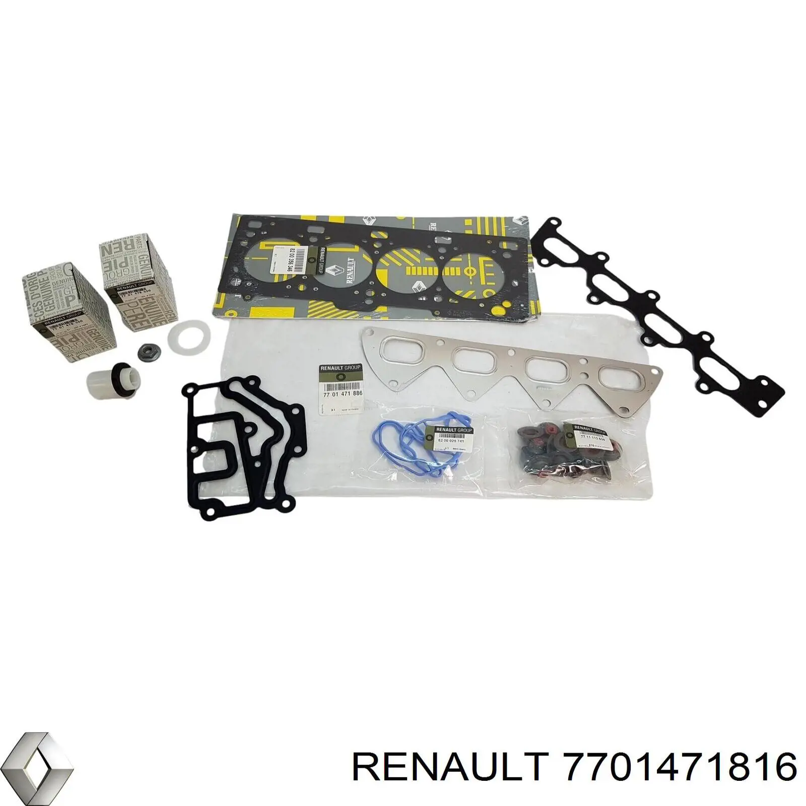 7701471816 Renault (RVI) прокладка впускного колектора
