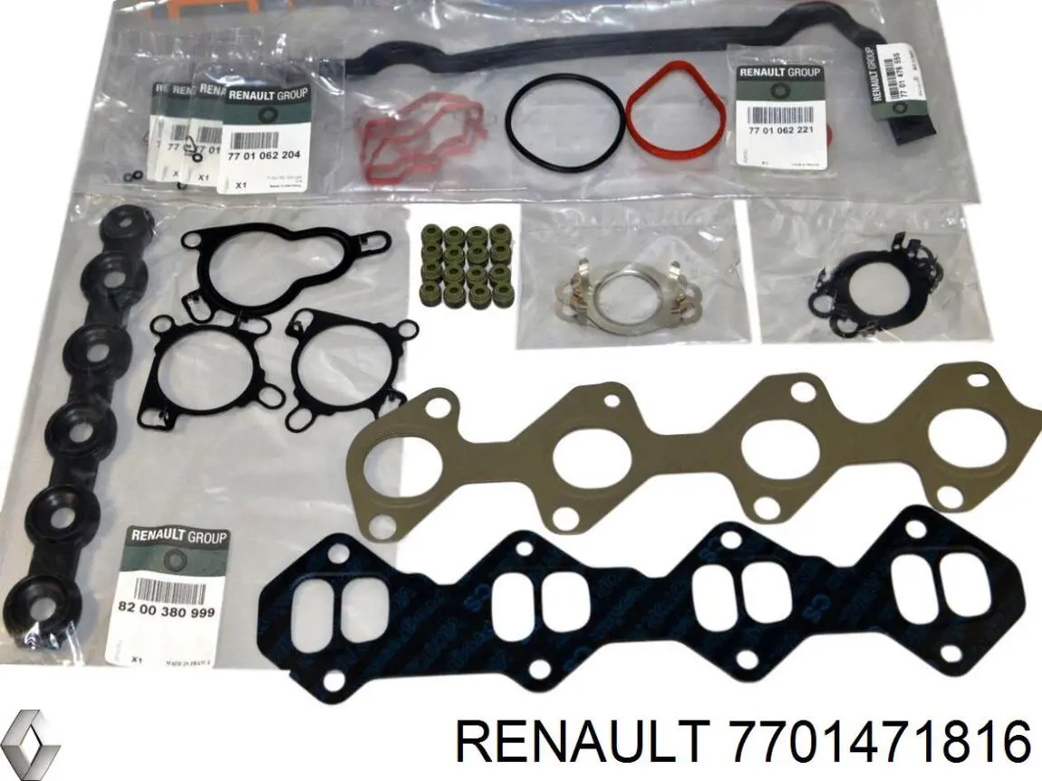 Прокладка впускного колектора 7701471816 Renault (RVI)