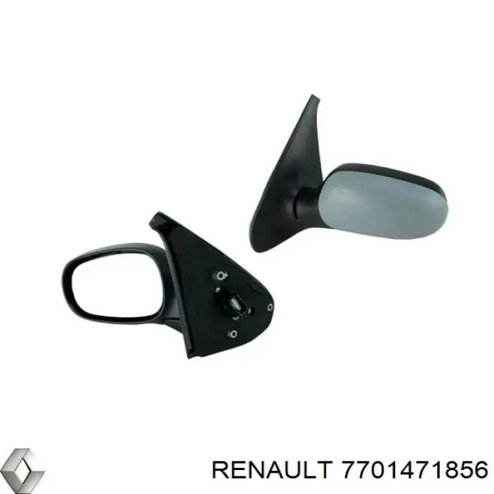 7701471856 Renault (RVI) накладка дзеркала заднього виду, ліва