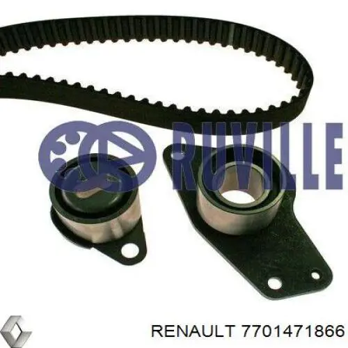 Комплект ГРМ Renault (RVI) 7701471866 ціна, від 88.56 USD